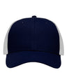 Sportsman Traditional Lo-Pro Mesh Back Trucker Fit Cap - Sportsman SP1450 Sportsman Chino Navy/ White Adjustable