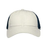 Sportsman Traditional Lo-Pro Mesh Back Trucker Fit Cap - Sportsman SP1450 Sportsman Chino Stone/ Navy Adjustable