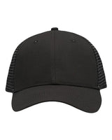 Sportsman Traditional Lo-Pro Mesh Back Trucker Fit Cap - Sportsman SP1450 Sportsman Chino Charcoal/ Black Adjustable