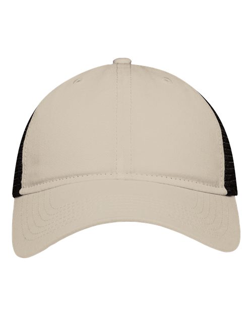 Sportsman Mesh Dad Hat Fit - Sportsman SP1750 Sportsman Khaki/ Black Adjustable