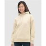 Bayside Women's USA-Made Hooded Sweatshirt - Bayside 7760 Bayside Cream S