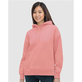 Bayside Women's USA-Made Hooded Sweatshirt - Bayside 7760 Bayside Peach S