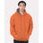 Bayside Unisex USA-Made Super Heavy Thermal Lined Hooded Sweatshirt - Bayside 930 Bayside Bright Orange/ Dark Grey M
