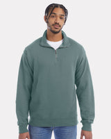 ComfortWash by Hanes Unisex Garment-Dyed Quarter-Zip Sweatshirt - ComfortWash by Hanes GDH425