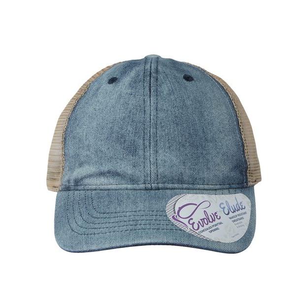 Infinity Her Women's Denim Mesh-Back Cap - Infinity Her DAISY Infinity Her