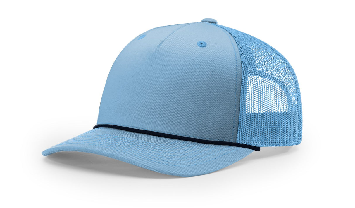 Richardson Five-Panel Trucker with Rope Cap - Richardson 112FPR