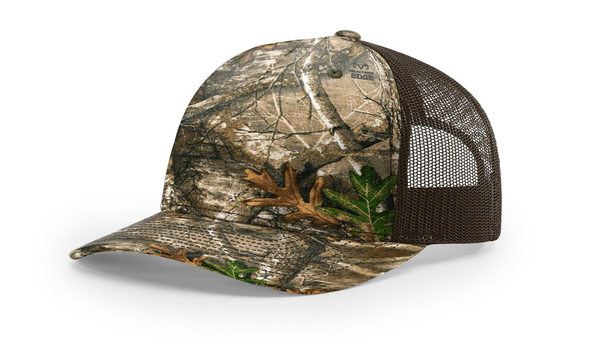 Richardson Five-Panel Printed Trucker Cap - Richardson 112PFP