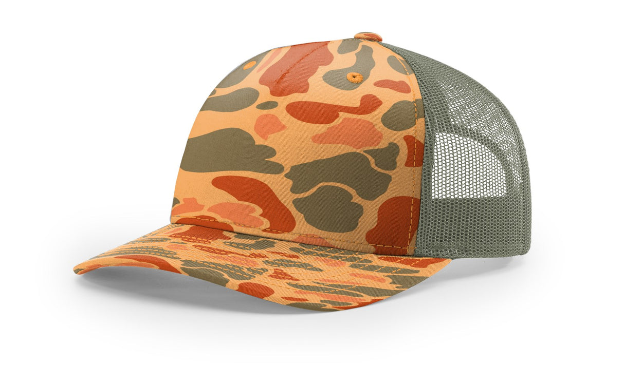 Richardson Five-Panel Printed Trucker Cap - Richardson 112PFP
