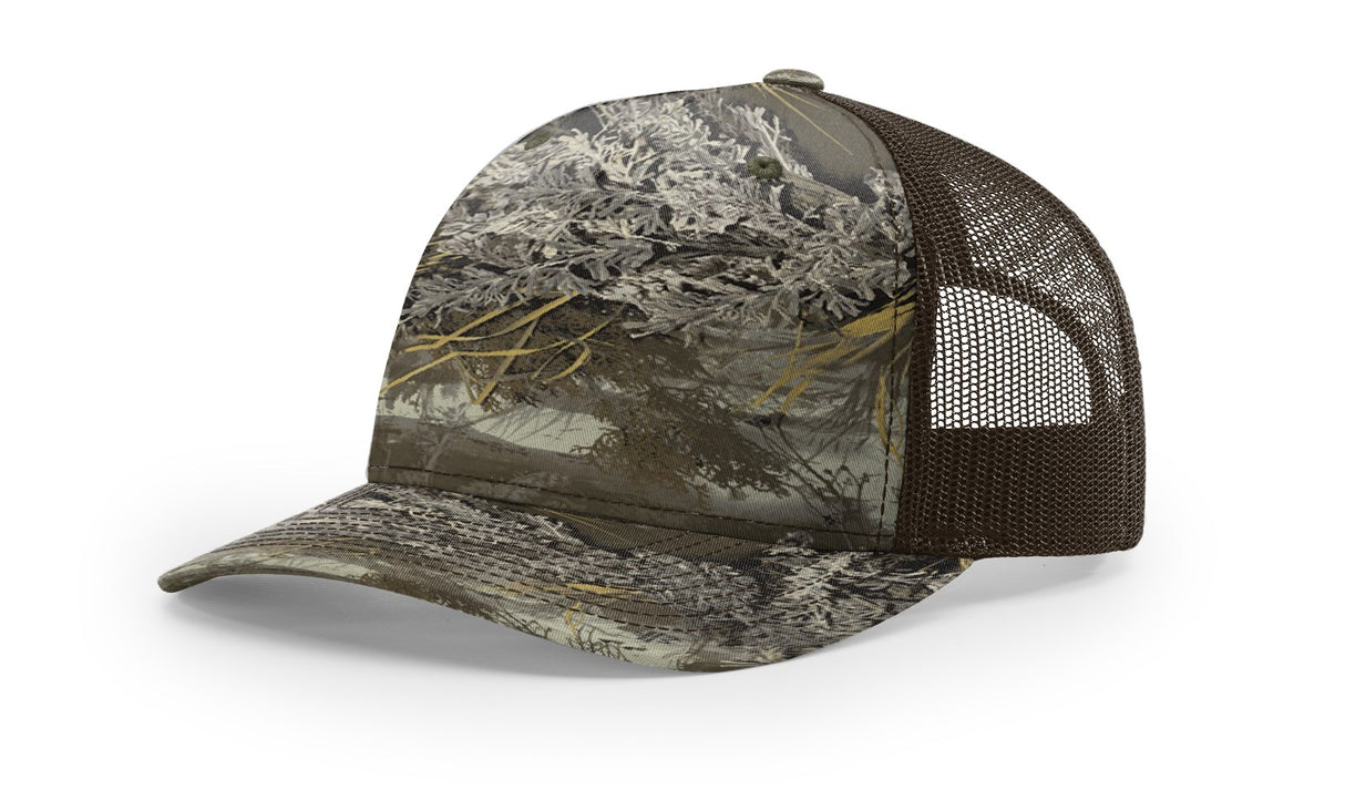 Richardson Five-Panel Printed Trucker Cap - Richardson 112PFP
