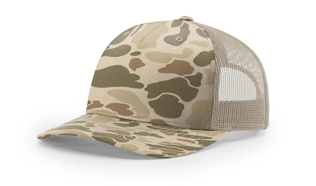 Richardson Five-Panel Printed Trucker Cap - Richardson 112PFP