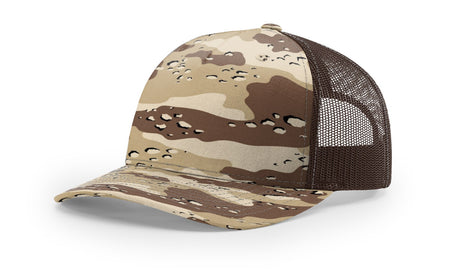 Richardson Five-Panel Printed Trucker Cap - Richardson 112PFP