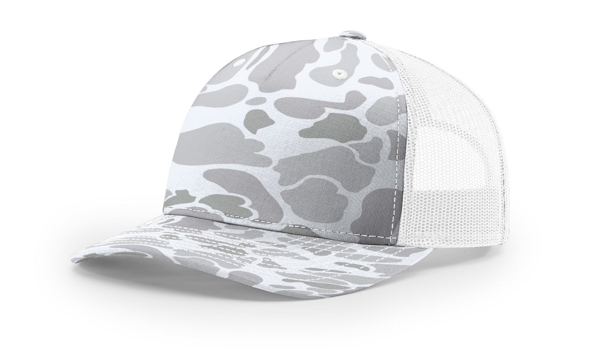 Richardson Five-Panel Printed Trucker Cap - Richardson 112PFP