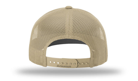 Richardson 112 Cream / Khaki - Alternate back view