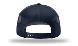 Richardson 112 White / Navy - Alternate back view