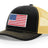 Joe's USA Flag Snapback Trucker Cap Caps Joe's USA Black / Vegas Gold OSFM