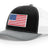 Joe's USA Flag Snapback Trucker Cap Caps Joe's USA Black / White / Heather Grey OSFM