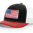 Joe's USA Flag Snapback Trucker Cap Caps Joe's USA Black / White / Red OSFM