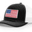 Joe's USA Flag Snapback Trucker Cap Caps Joe's USA Black / White OSFM