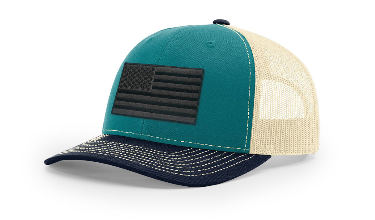 Joe's USA Flag Snapback Trucker Cap