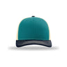 Richardson 112 Snapback Trucker Cap (Full Case/ Call For Bulk Purchase Details) Caps Richardson Blue Teal / Birch / Navy OSFM