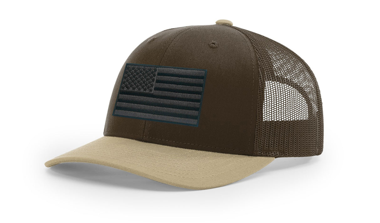 Joe's USA Flag Snapback Trucker Cap
