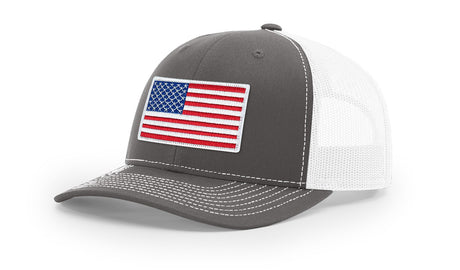 Joe's USA Flag Snapback Trucker Cap