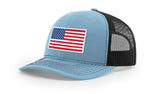 Joe's USA Flag Snapback Trucker Cap