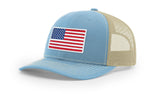 Joe's USA Flag Snapback Trucker Cap