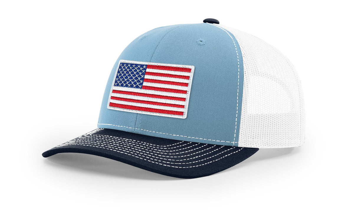 Joe's USA Flag Snapback Trucker Cap