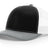 Richardson 112 Black / White / Heather Grey main front view
