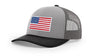 Joe's USA Flag Snapback Trucker Cap