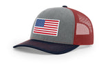 Joe's USA Flag Snapback Trucker Cap