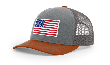 Joe's USA Flag Snapback Trucker Cap