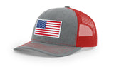 Joe's USA Flag Snapback Trucker Cap