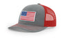 Joe's USA Flag Snapback Trucker Cap