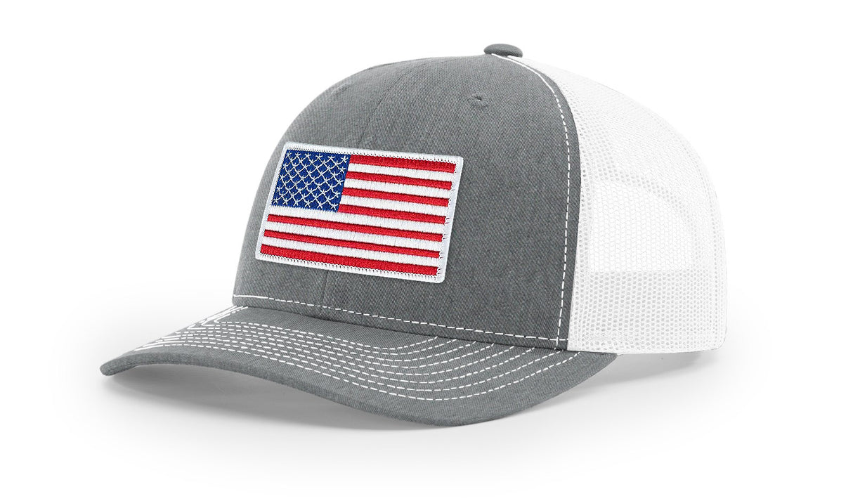 Joe's USA Flag Snapback Trucker Cap