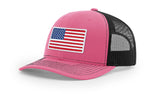 Joe's USA Flag Snapback Trucker Cap
