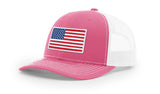 Joe's USA Flag Snapback Trucker Cap