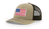 Joe's USA Flag Snapback Trucker Cap