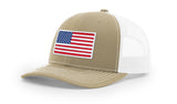 Joe's USA Flag Snapback Trucker Cap