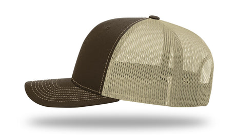 Richardson 112 Brown / Khaki side view