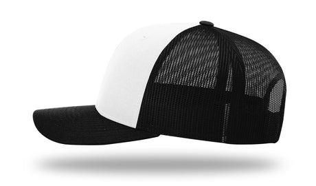 Richardson 112 White / Black - Alternate side view