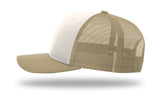 Richardson 112 Cream / Khaki - Alternate side view