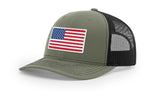 Joe's USA Flag Snapback Trucker Cap