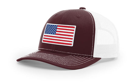 Joe's USA Flag Snapback Trucker Cap
