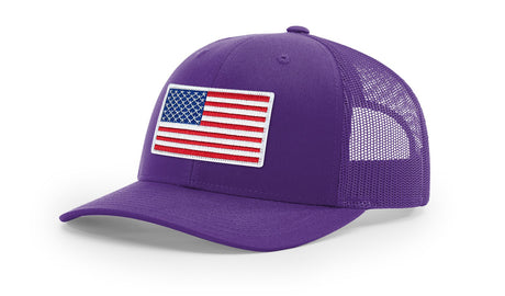 Joe's USA Flag Snapback Trucker Cap