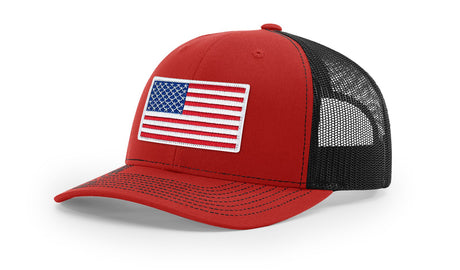 Joe's USA Flag Snapback Trucker Cap