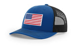 Joe's USA Flag Snapback Trucker Cap