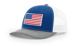 Joe's USA Flag Snapback Trucker Cap