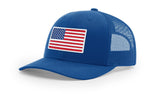 Joe's USA Flag Snapback Trucker Cap